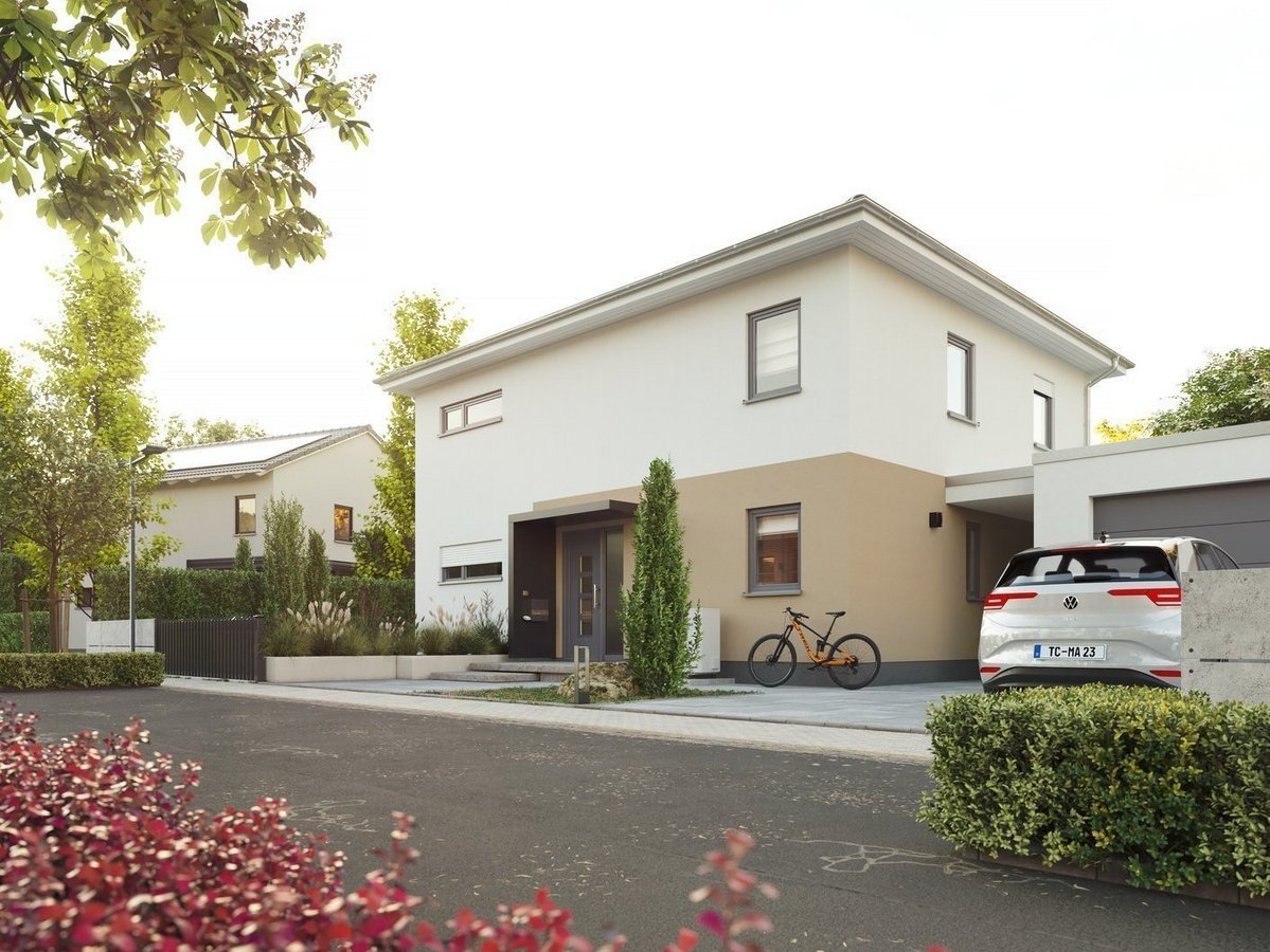Modernes Stadthaus Flair 152 RE mit klarer Architektur und großzügigem Wohnbereich für modernes Wohnen im Kreis Recklinghausen